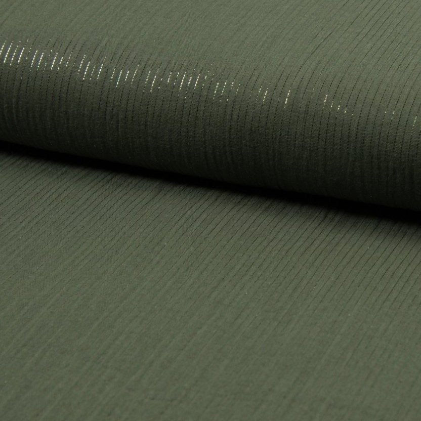 Tissu Double Gaze Fil Lurex - 027
