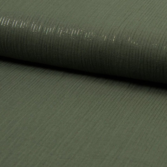 Tissu Double Gaze Fil Lurex - 027