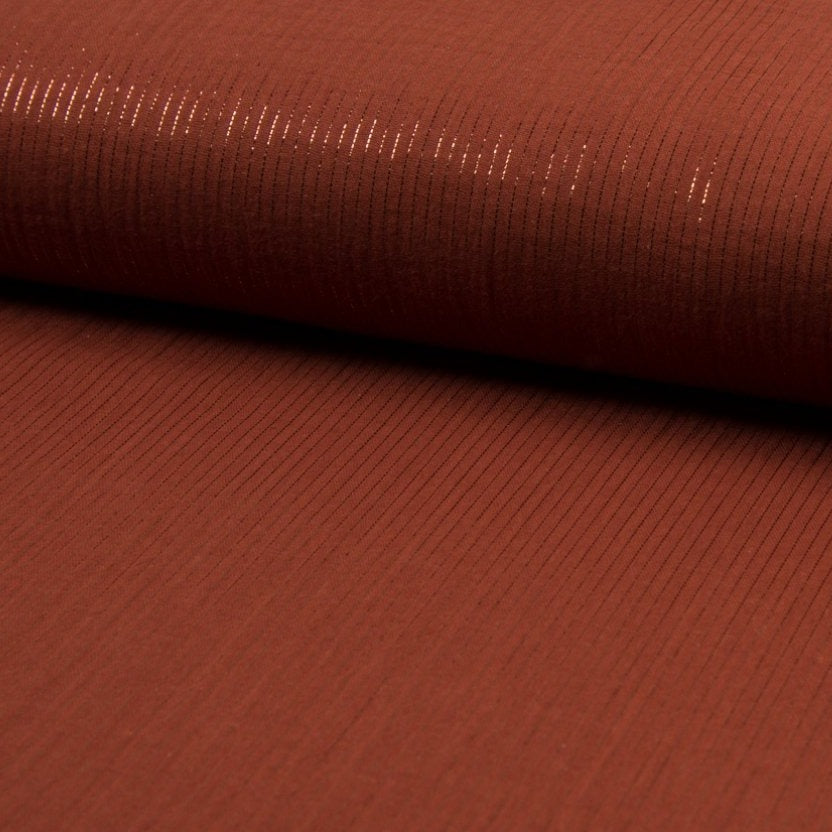 Tissu Double Gaze Fil Lurex - 037