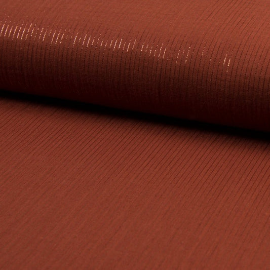 Tissu Double Gaze Fil Lurex - 037