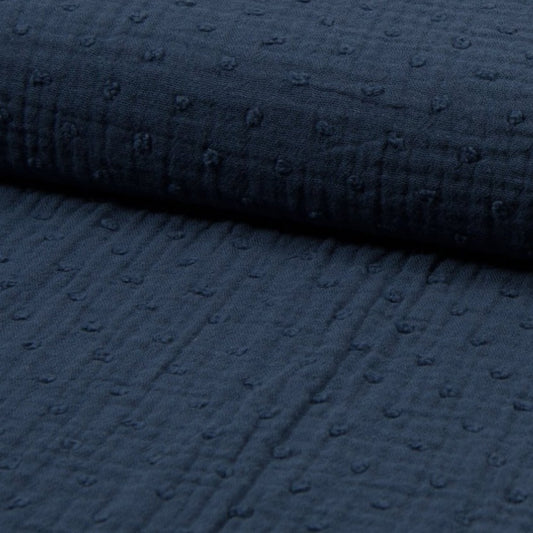 Tissu Double Gaze Plumetis - 007