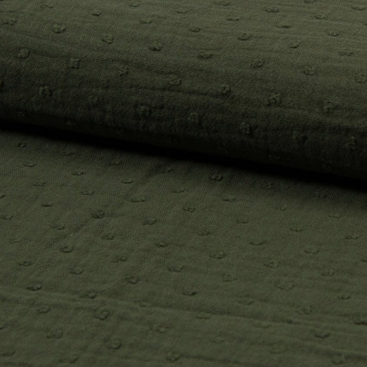 Tissu Double Gaze Plumetis - 027