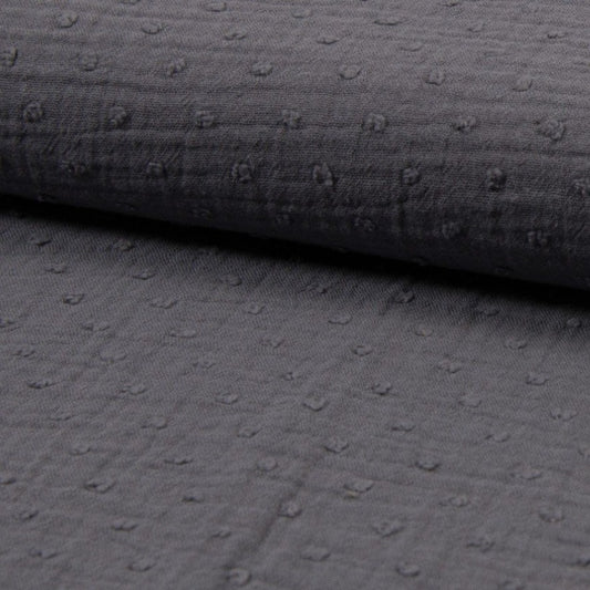 Tissu Double Gaze Plumetis - 068